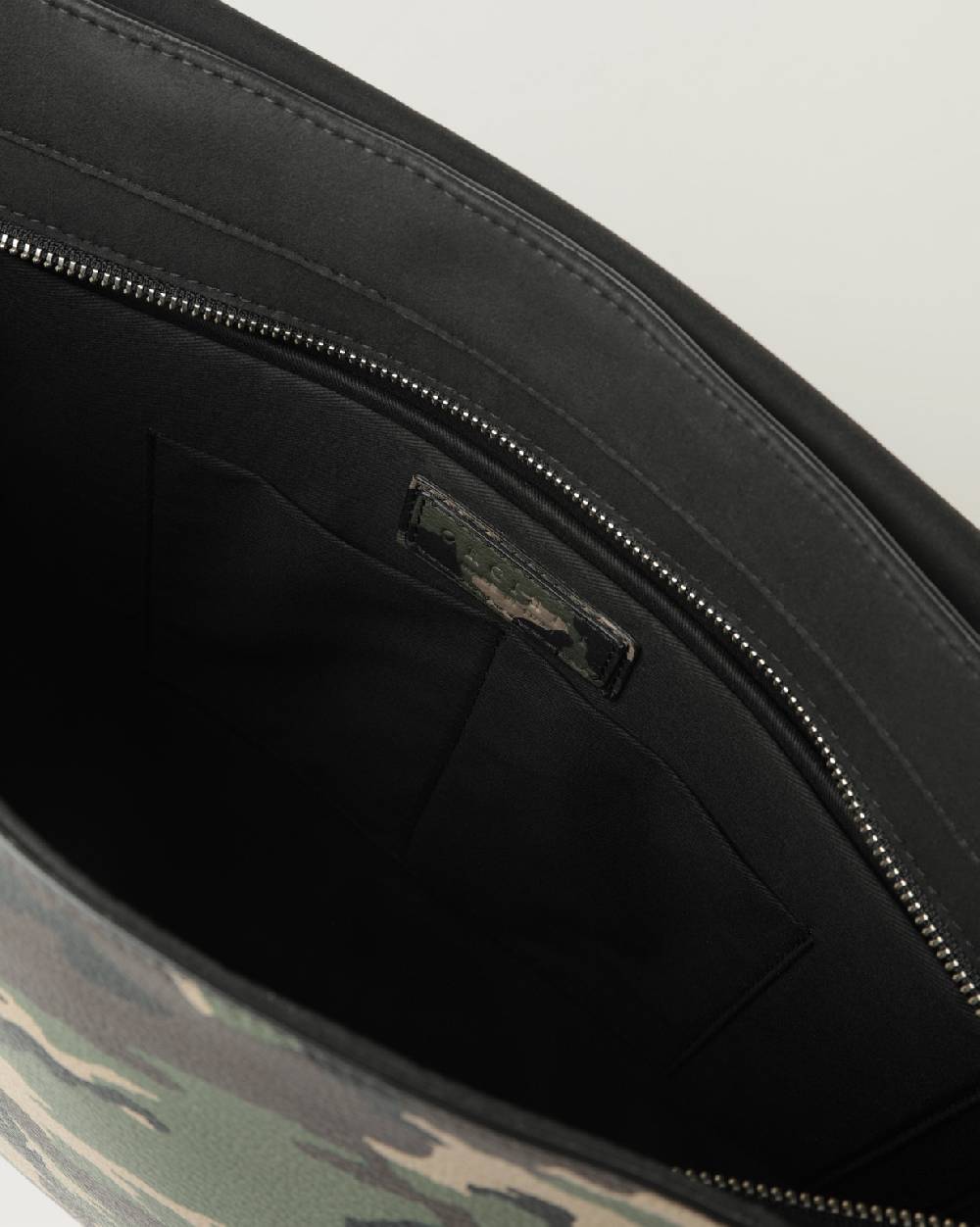 Orciani Borsa Messenger Camouflage In Pelle