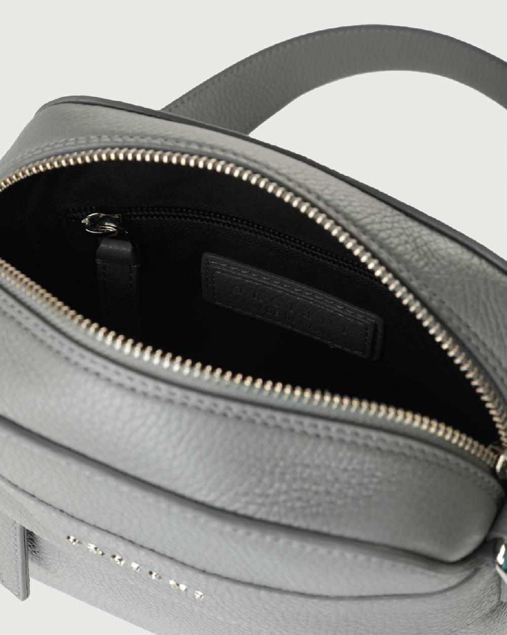 Orciani Borsa Messenger Piccola Micron In Pelle