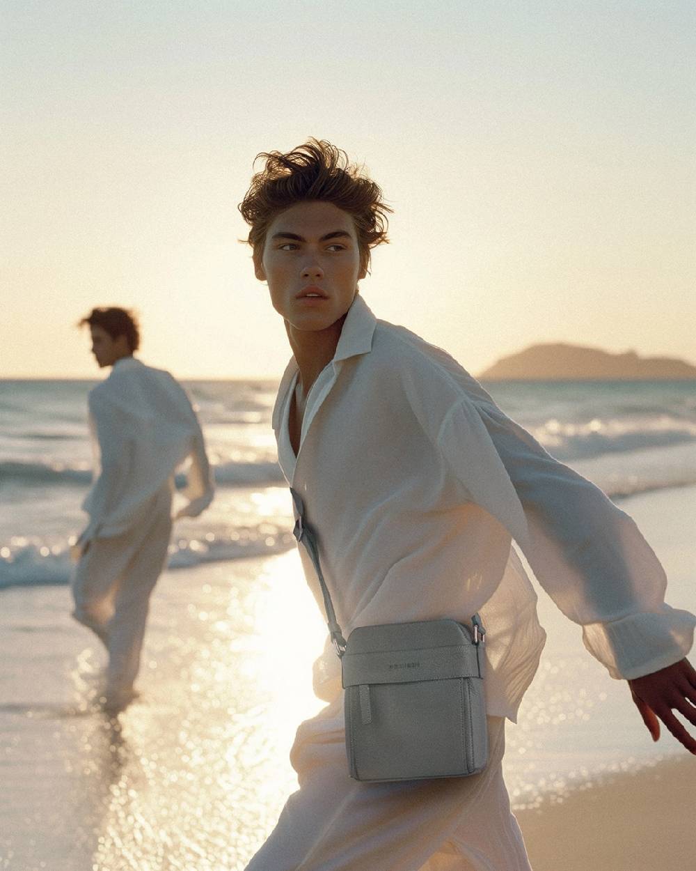 Orciani Borsa Messenger Piccola Micron In Pelle