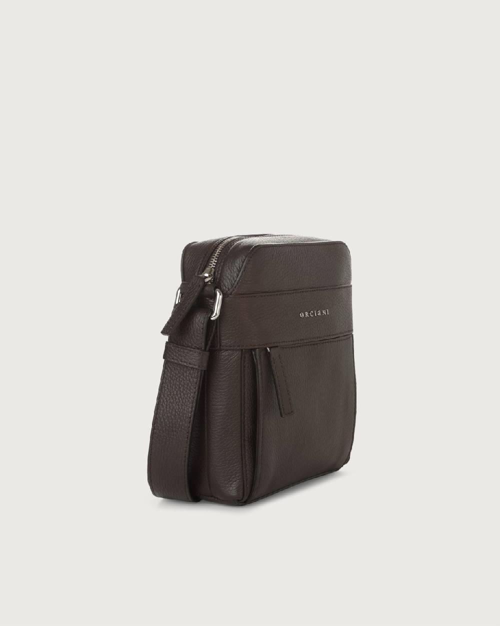 Orciani Borsa Messenger Piccola Micron In Pelle
