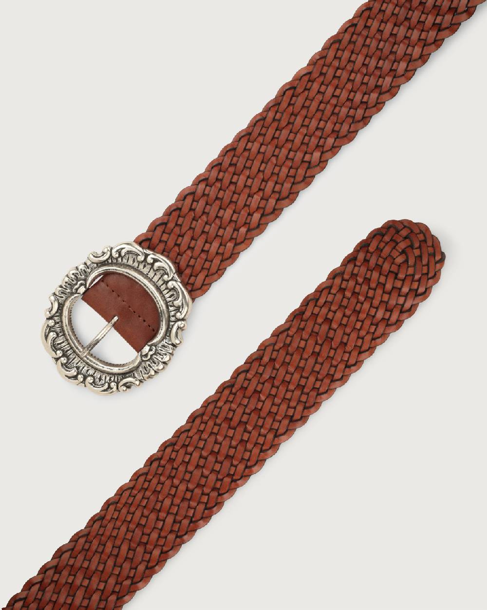 Orciani Cintura Alta Masculine In Cuoio