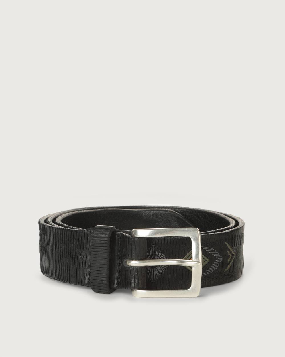 Orciani Cintura Blade Lakota in cuoio