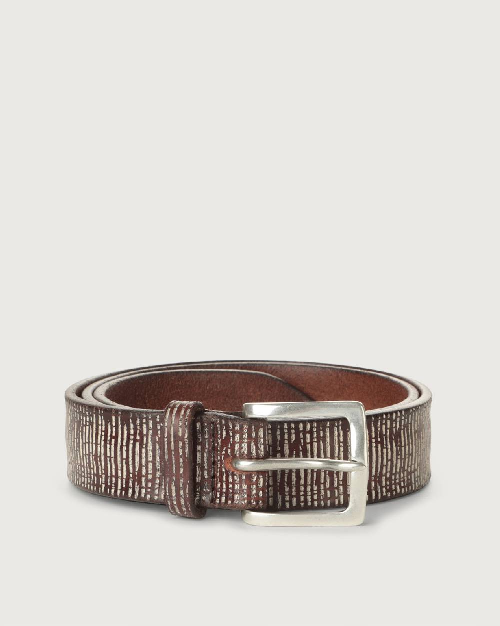 Orciani Cintura Bull Soapy in cuoio