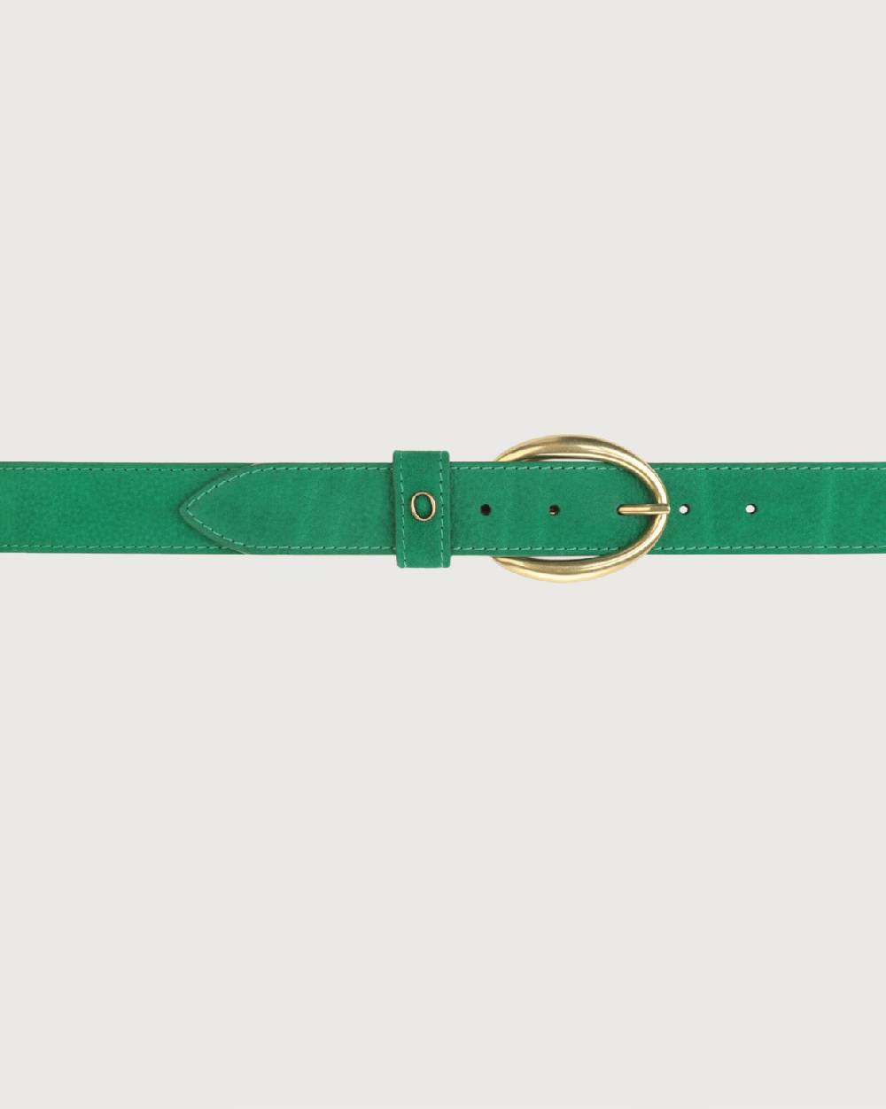 Orciani Cintura Nabucco In Nubuck Con Monogram