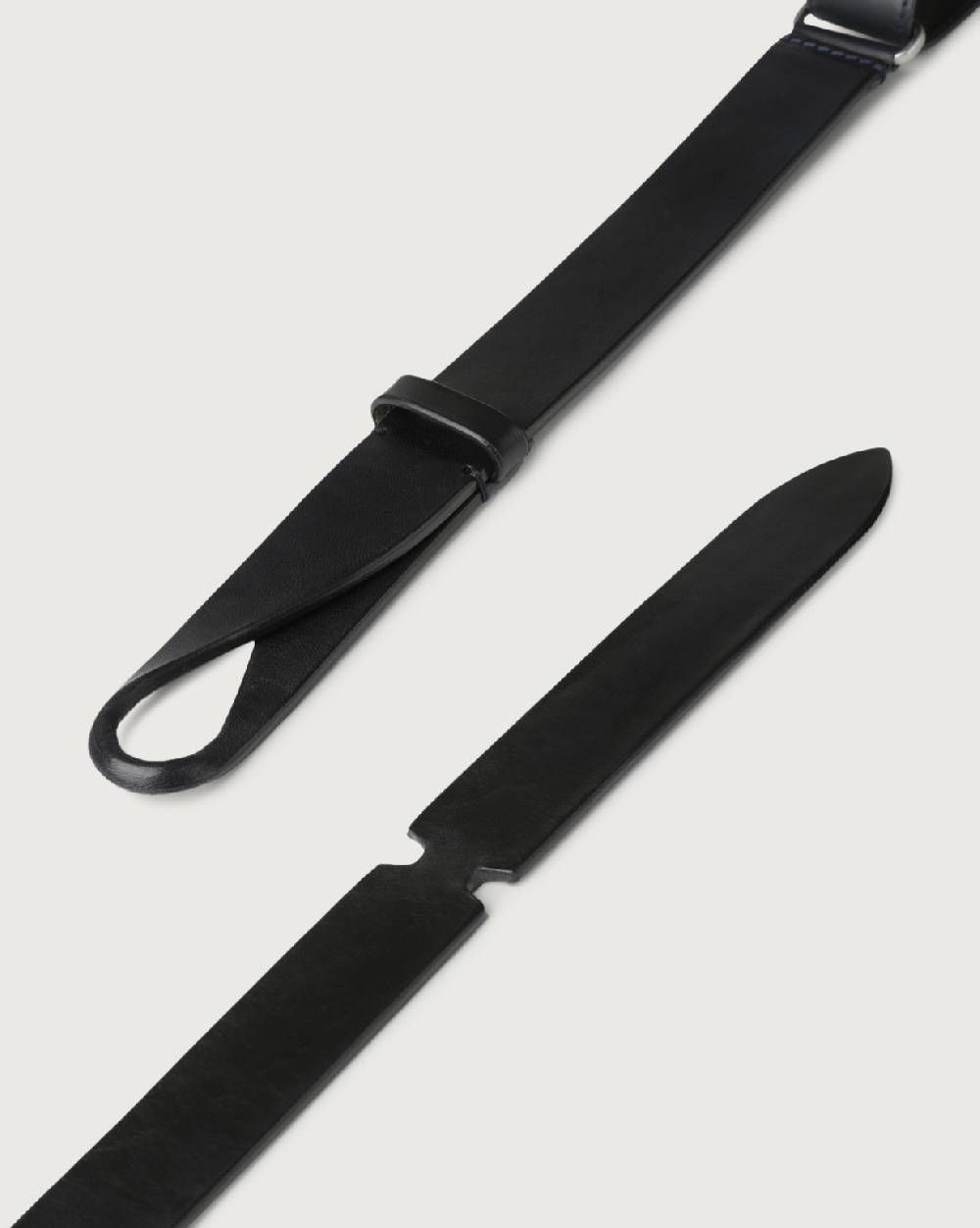 Orciani Cintura Nobuckle Bull In Cuoio