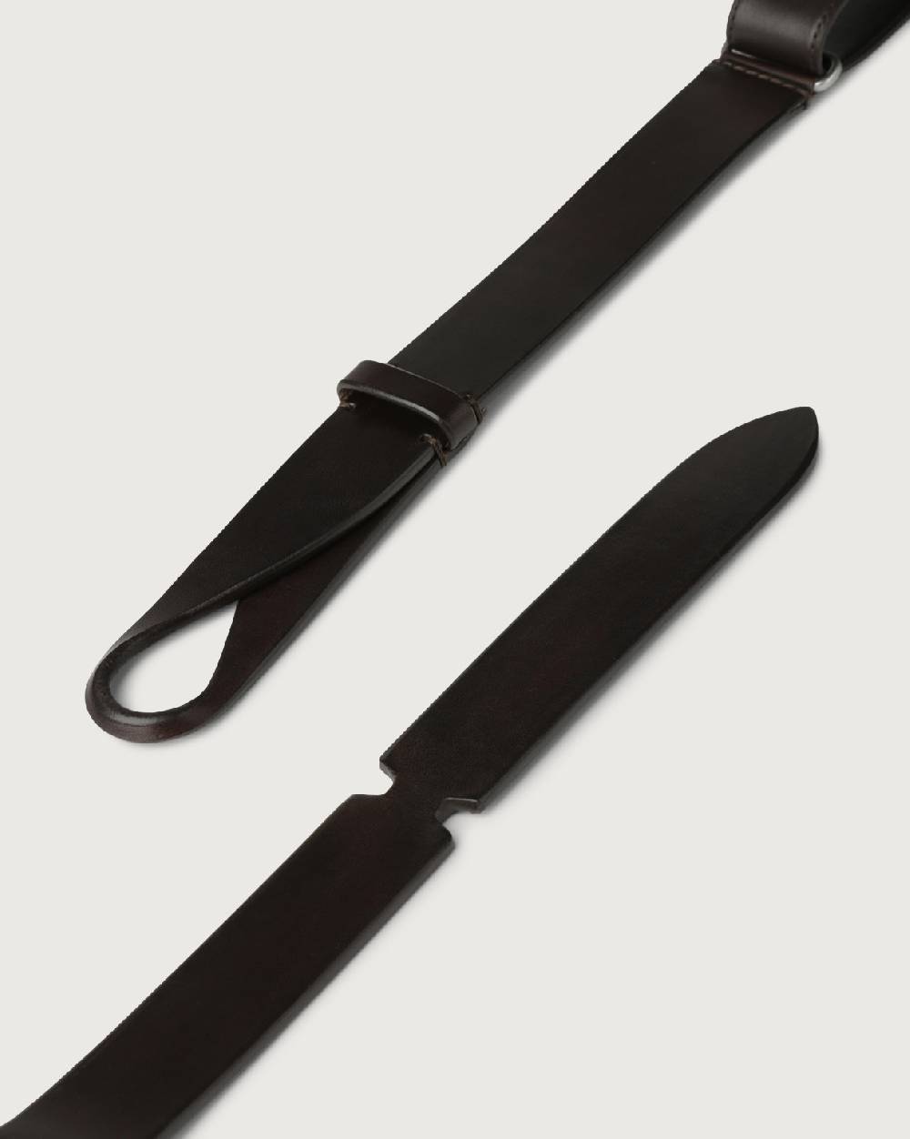 Orciani Cintura Nobuckle Bull In Cuoio