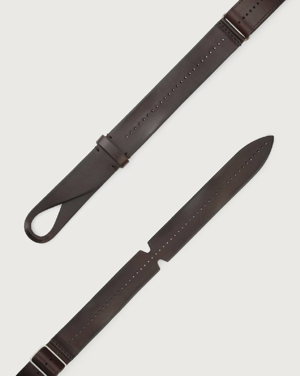 Orciani Cintura Nobuckle Bull Soft In Cuoio