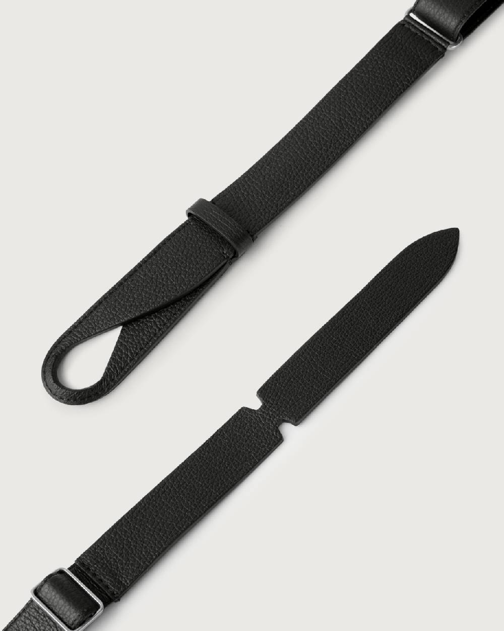 Orciani Cintura Nobuckle Micron In Pelle