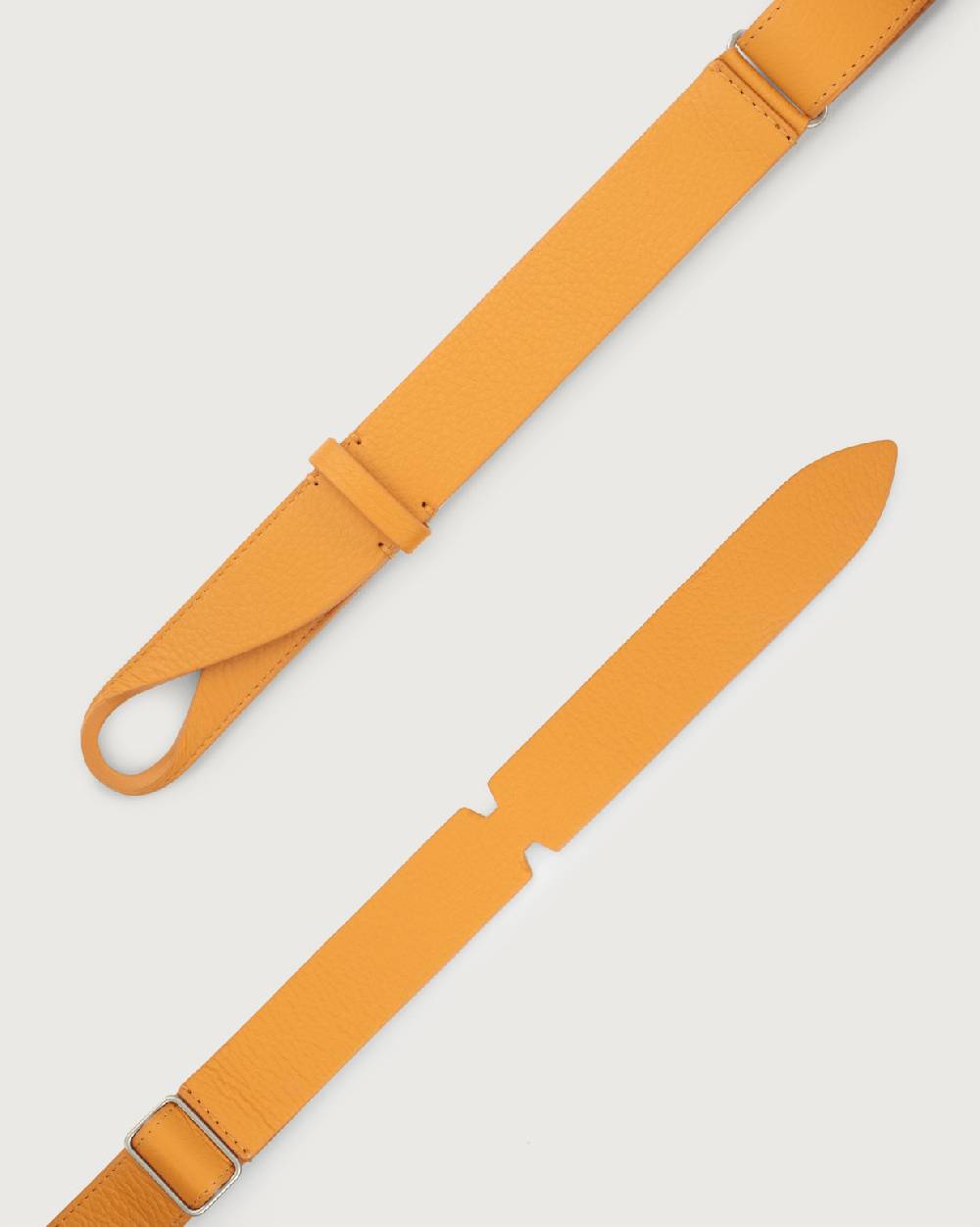 Orciani Cintura Nobuckle Micron In Pelle