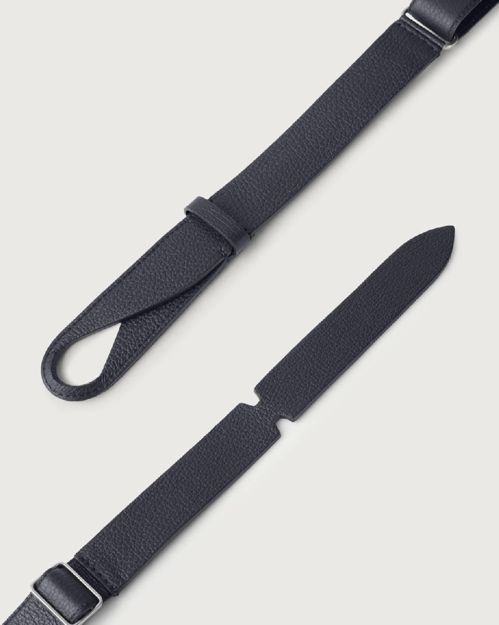 Orciani Cintura Nobuckle Micron In Pelle