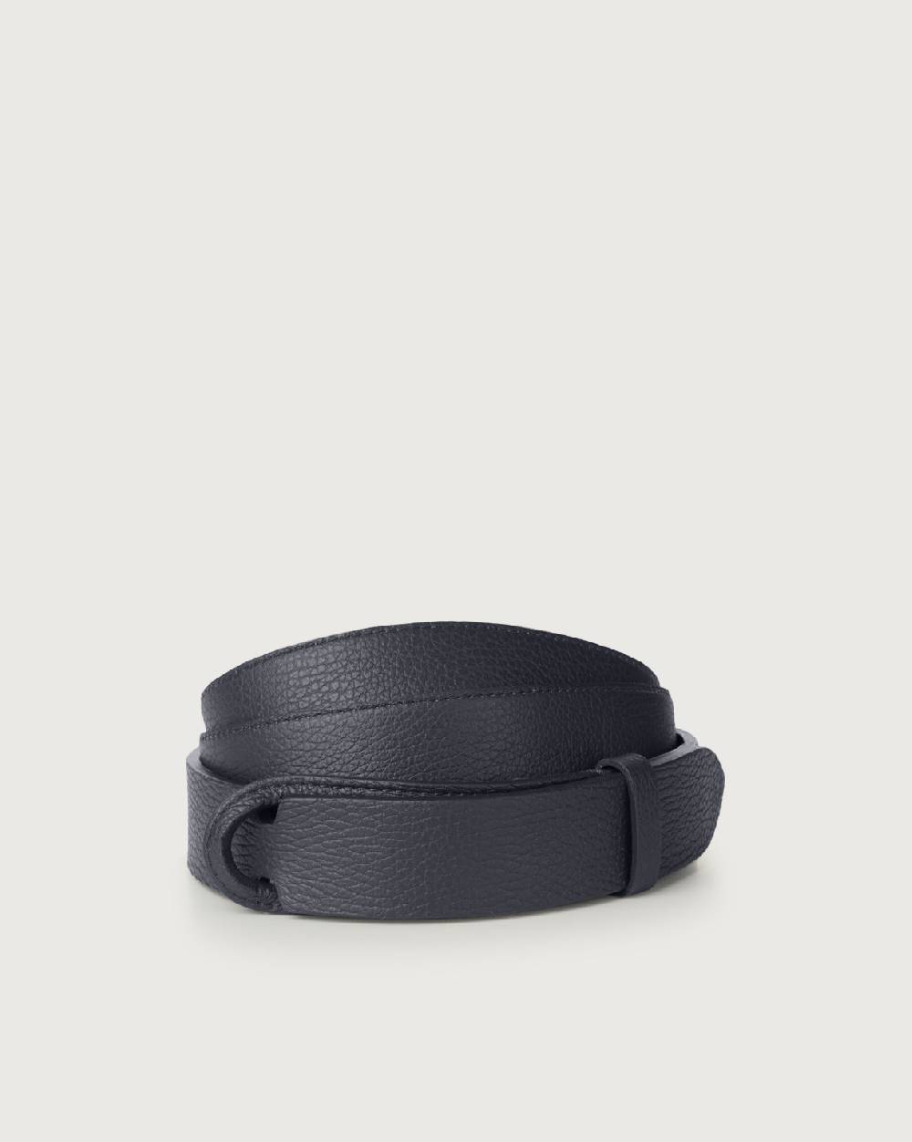 Orciani Cintura Nobuckle Micron in pelle