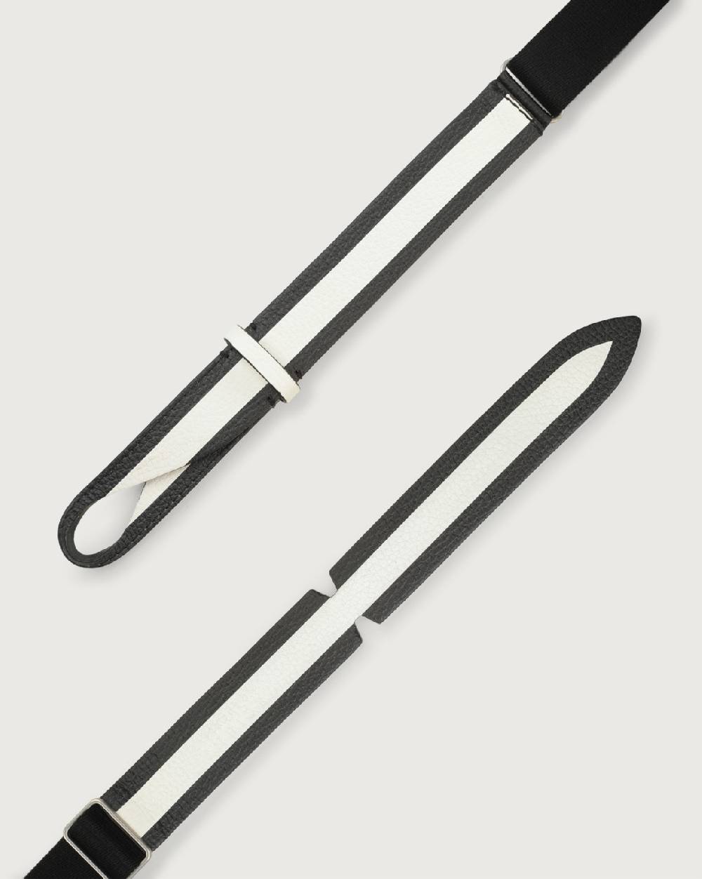 Orciani Cintura Nobuckle Micron Line In Pelle