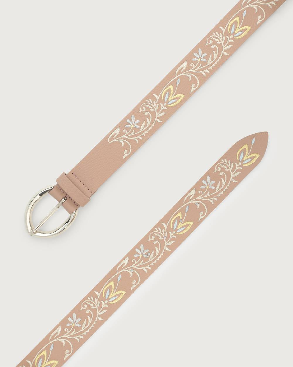 Orciani Cintura Sense Tulip In Pelle