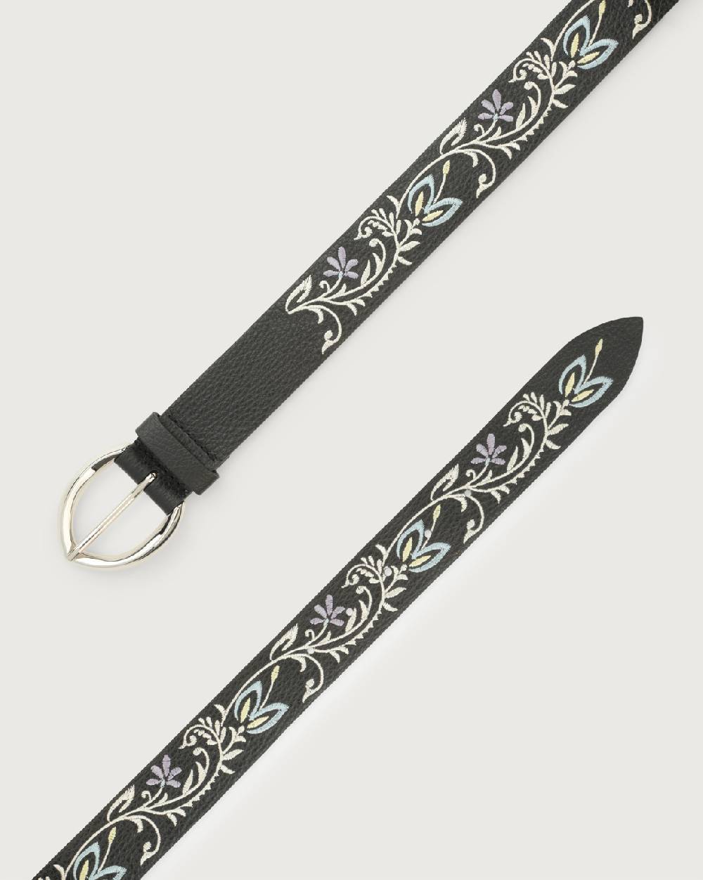 Orciani Cintura Sense Tulip In Pelle