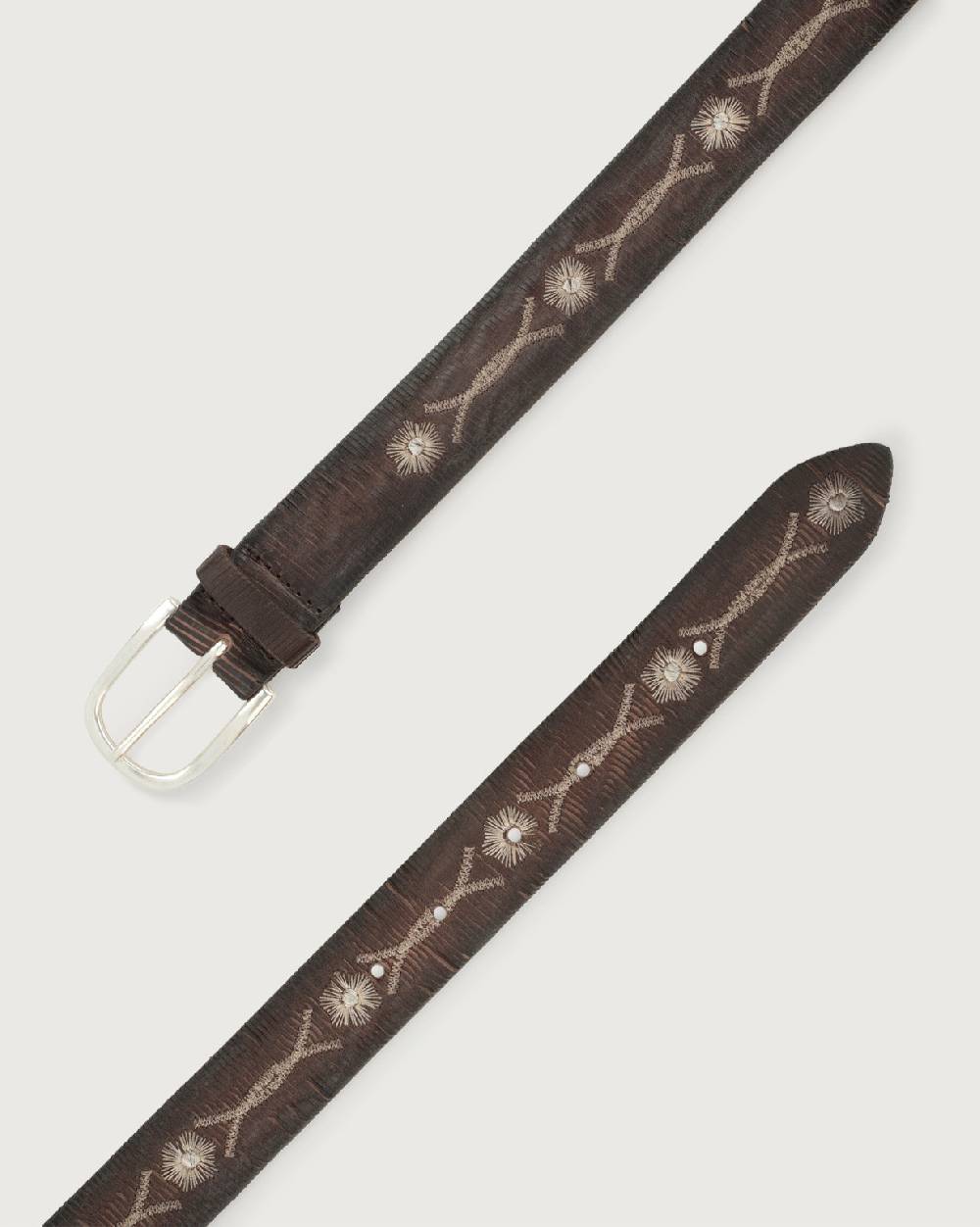 Orciani Cintura Sportiva Blade Josè In Cuoio