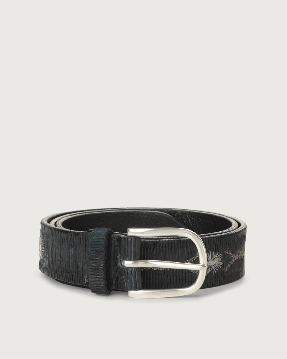 Orciani Cintura sportiva Blade Josè in cuoio