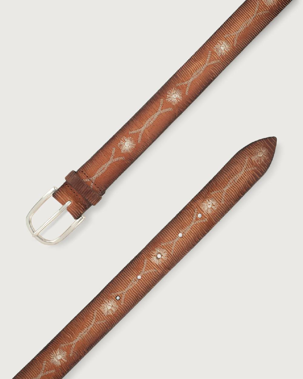 Orciani Cintura Sportiva Blade Josè In Cuoio