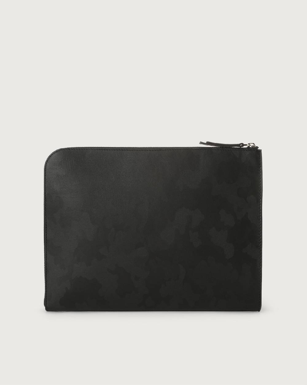 Orciani Pochette Slim Skyline In Pelle