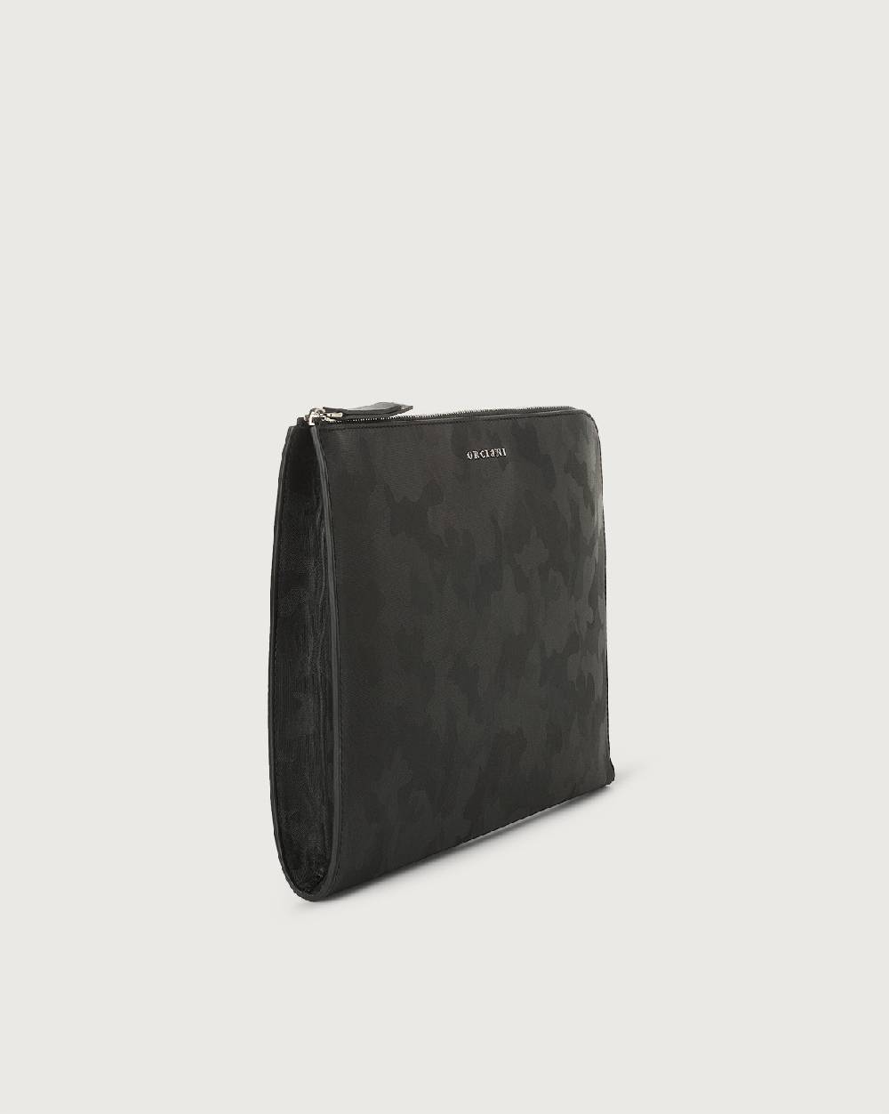 Orciani Pochette Slim Skyline In Pelle