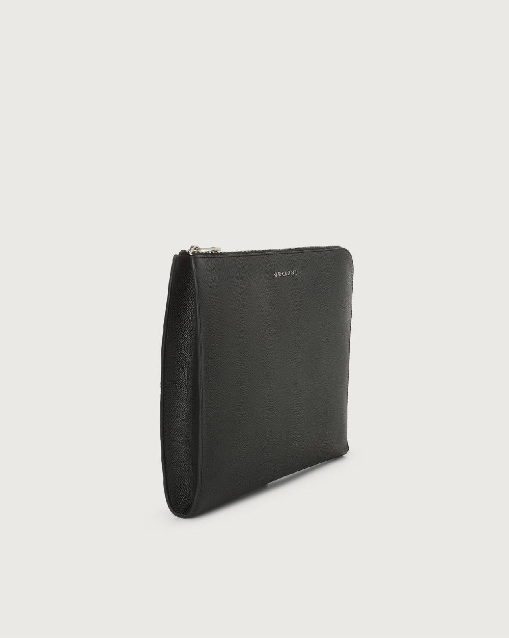Orciani Pochette Slim Timeless In Pelle Palmellata