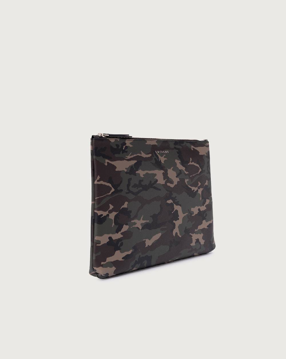 Orciani Portadocumenti Camouflage In Pelle