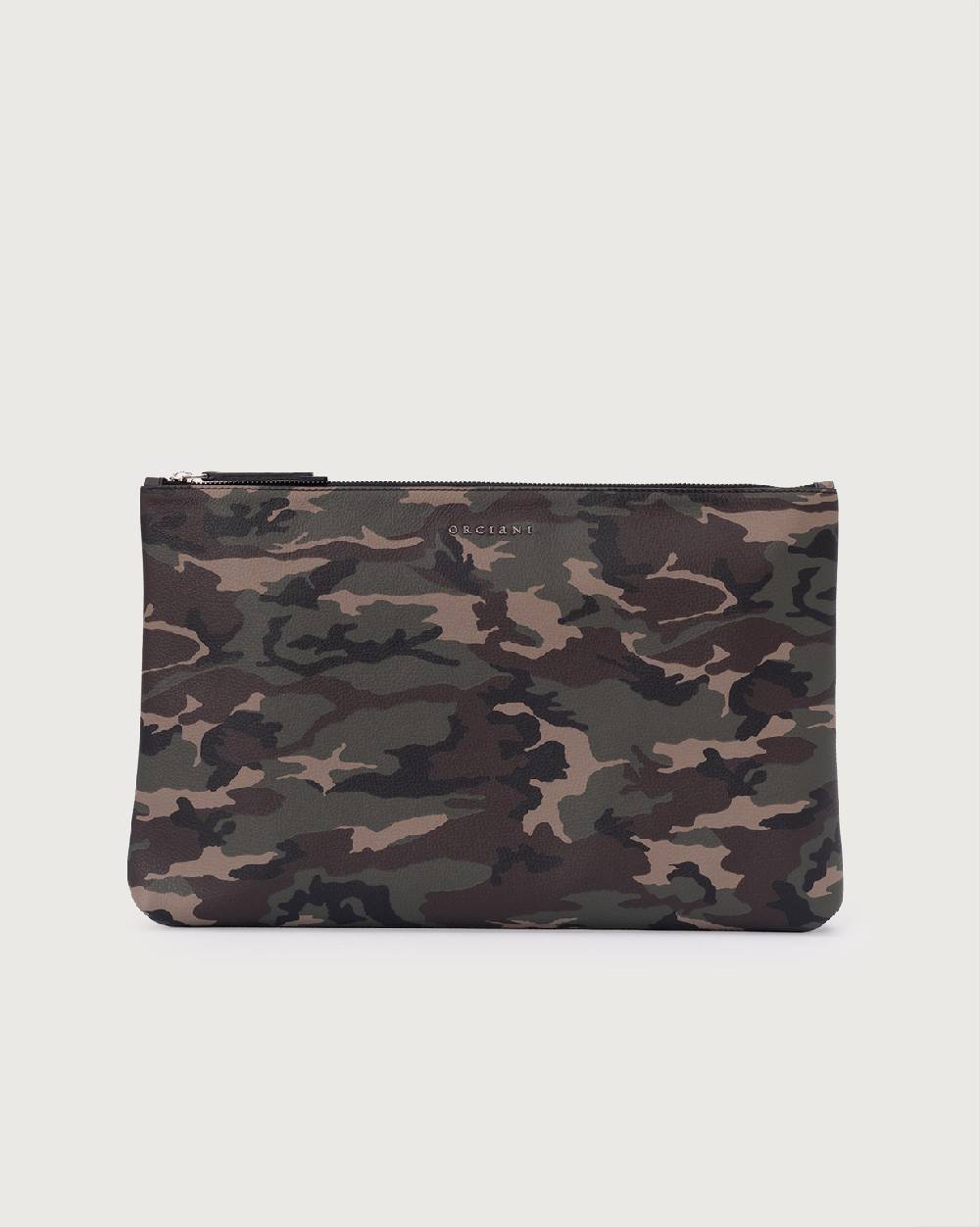 Orciani Portadocumenti Camouflage in pelle