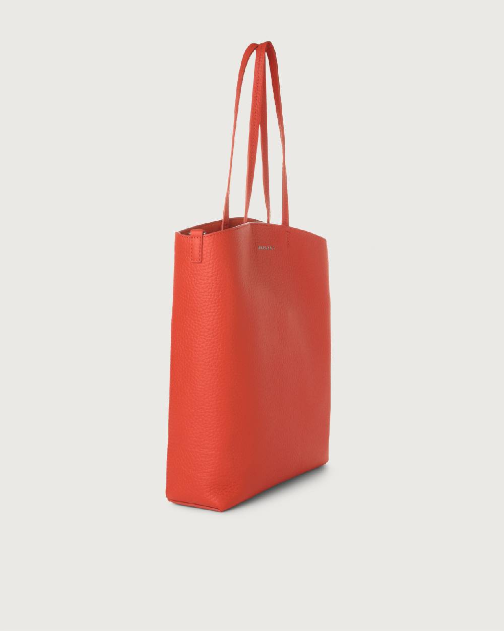 Orciani Shopper Media Ladylike M Soft In Pelle