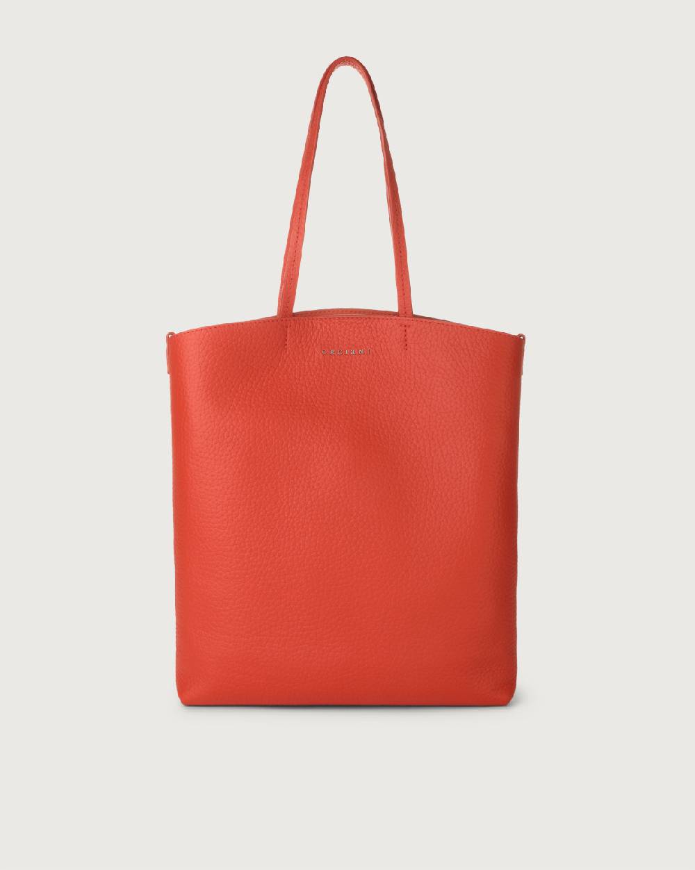 Orciani Shopper media Ladylike M Soft in pelle