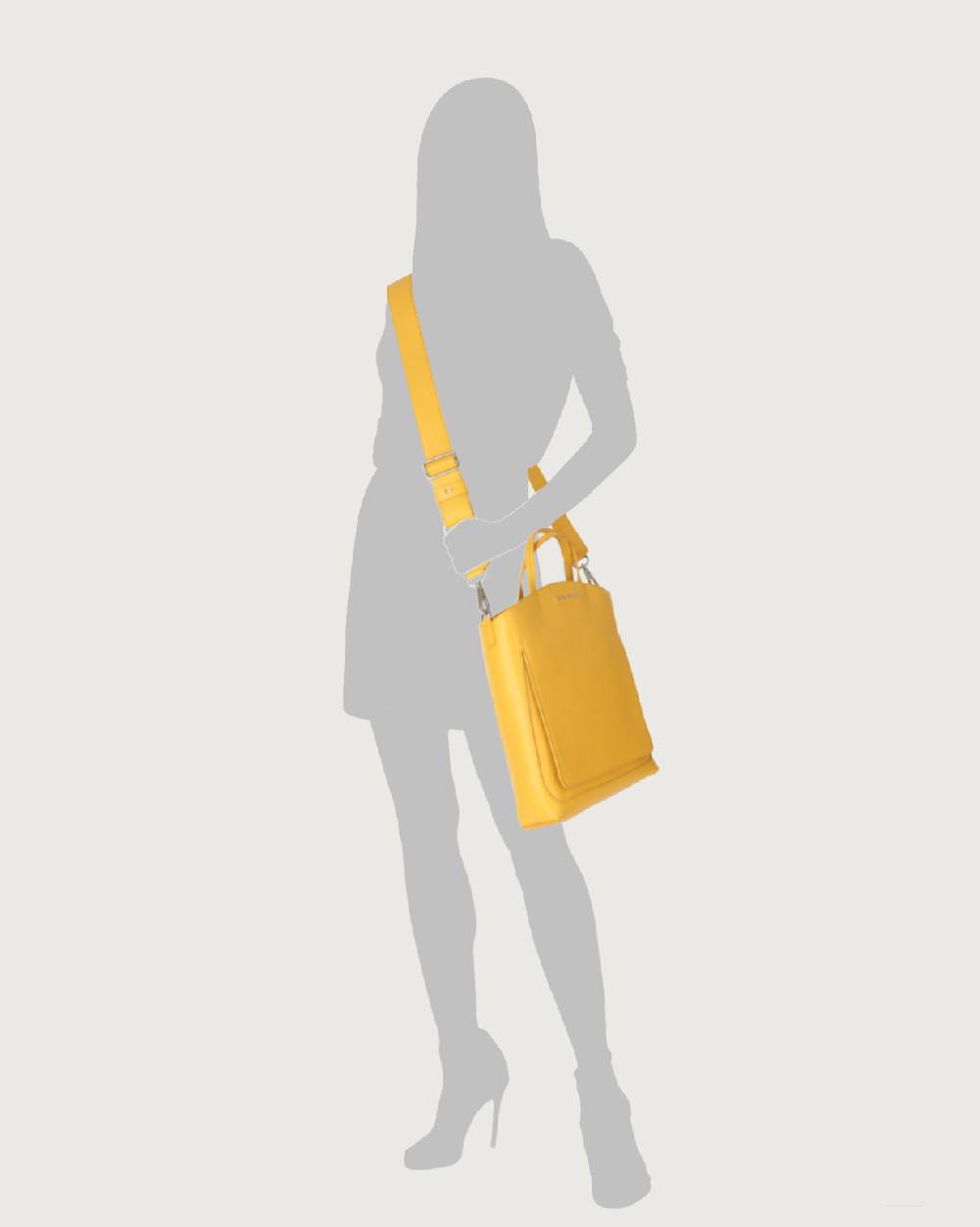 Orciani Shopper Piccola Vulona S Premium In Pelle