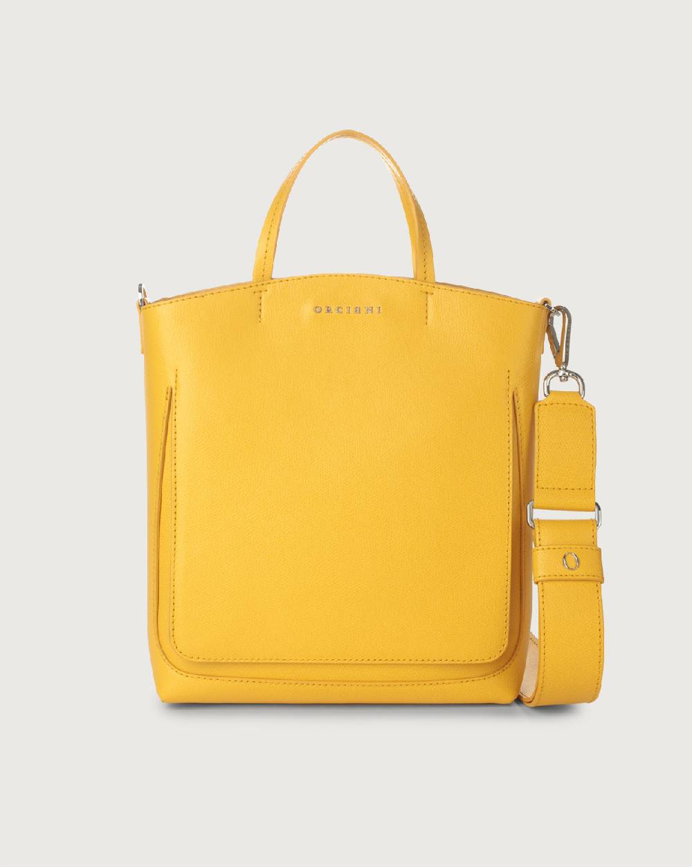 Orciani Shopper piccola Vulona S Premium in pelle