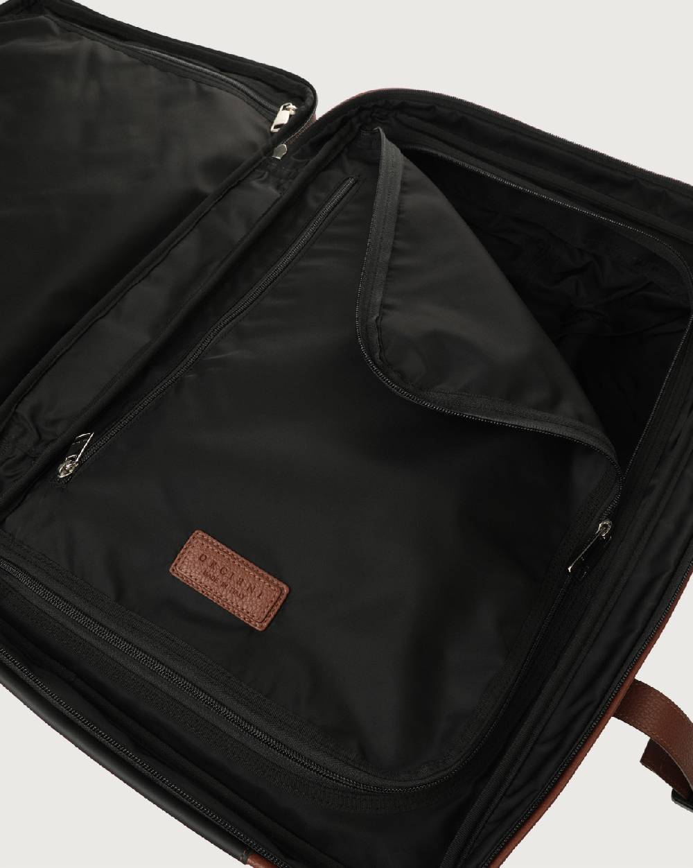 Orciani Trolley Micron Due Ruote In Pelle