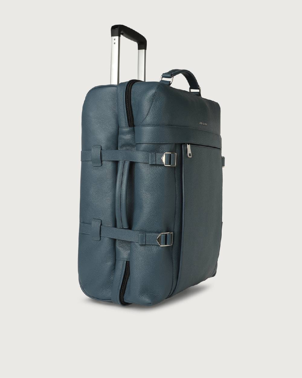 Orciani Trolley Micron Due Ruote In Pelle