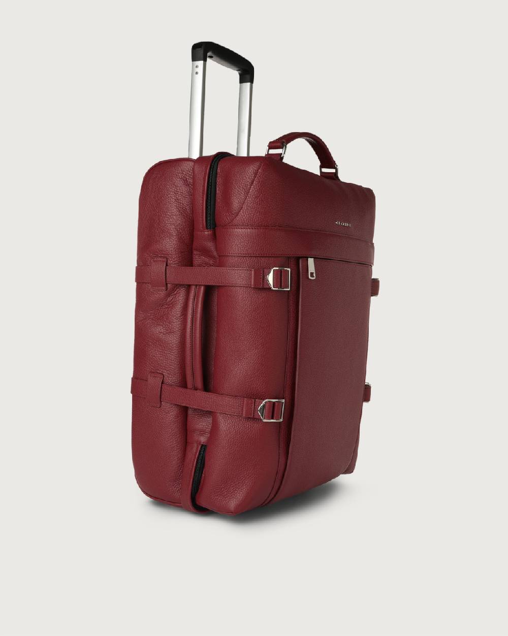 Orciani Trolley Micron Due Ruote In Pelle