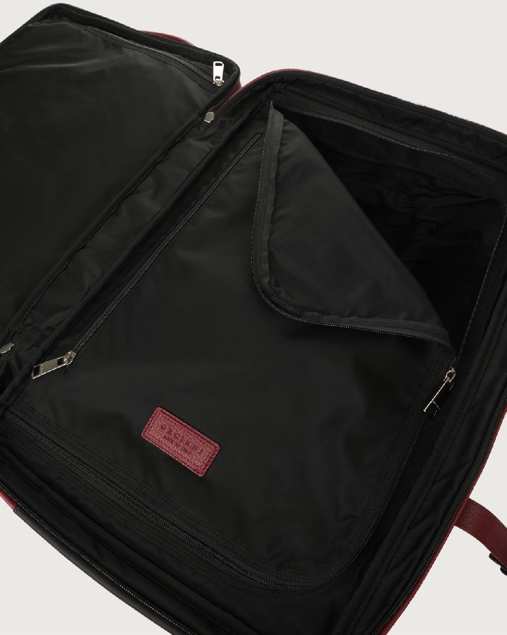 Orciani Trolley Micron Due Ruote In Pelle