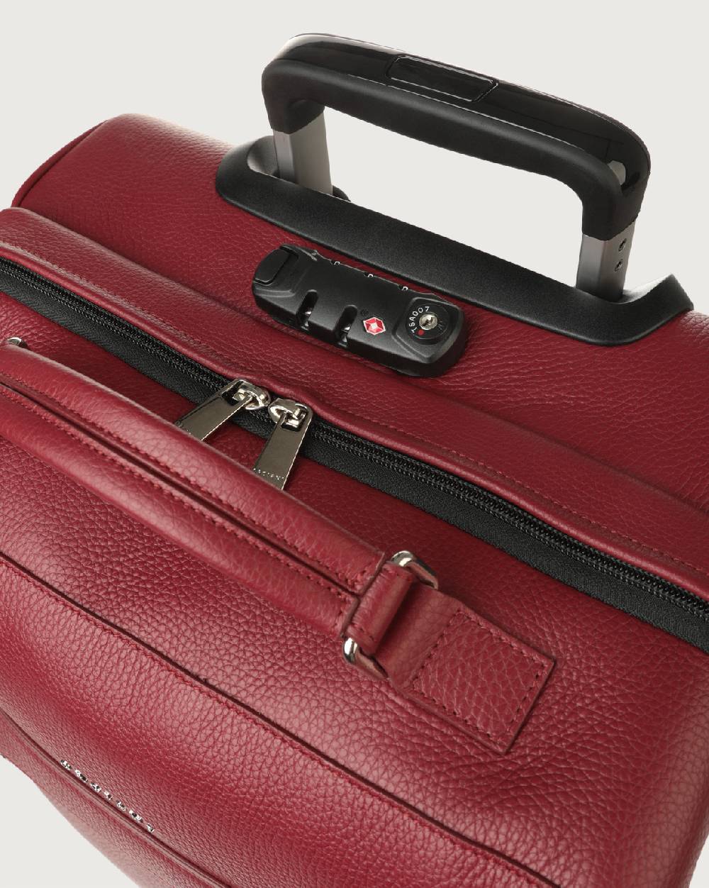 Orciani Trolley Micron Due Ruote In Pelle