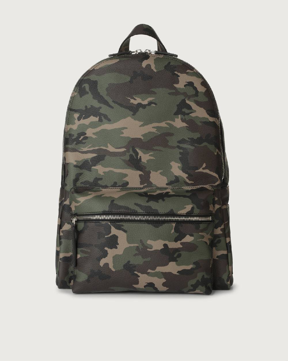 Orciani Zaino Camouflage in pelle