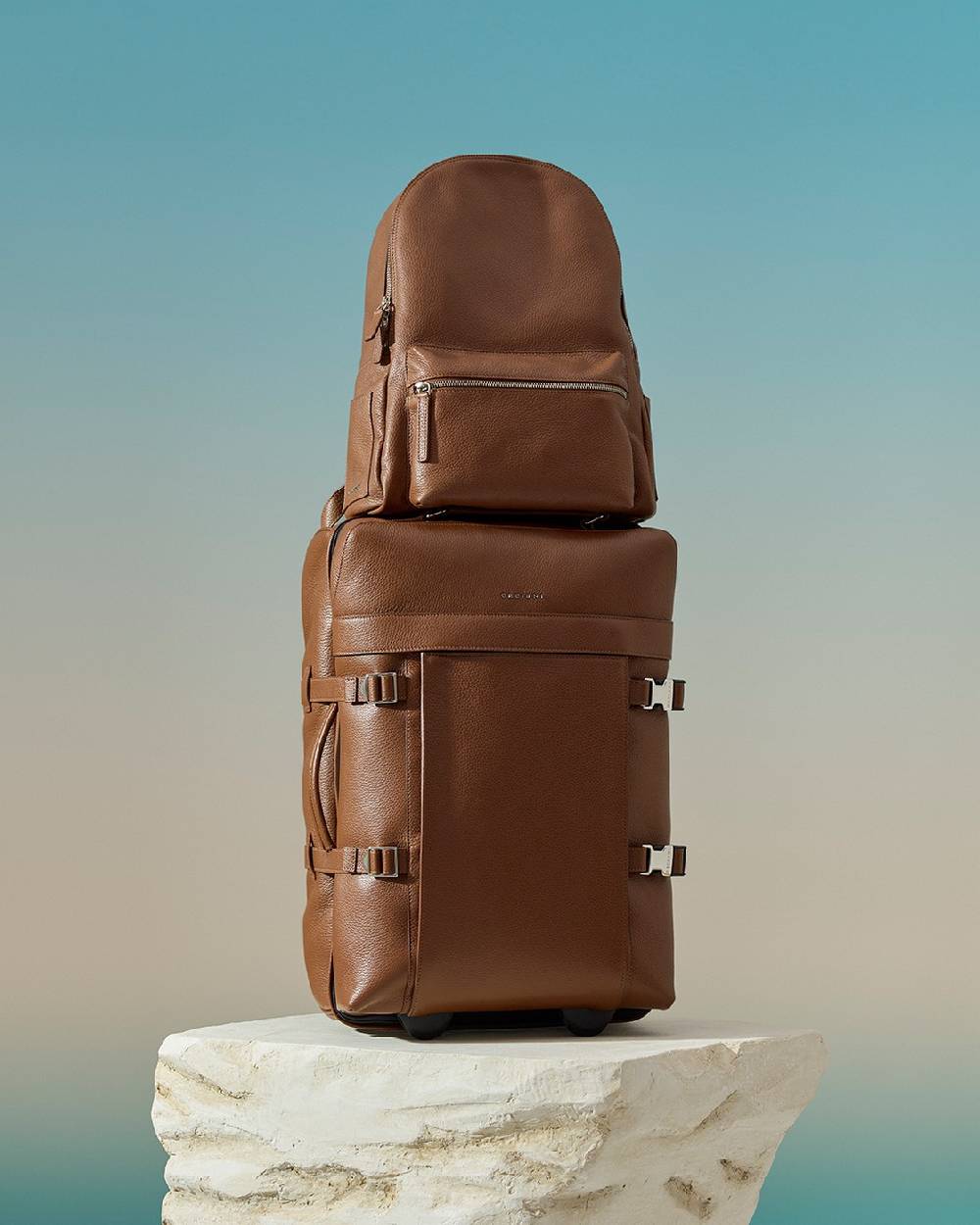 Orciani Zaino Micron In Pelle