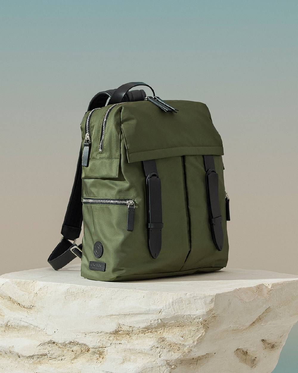 Orciani Zaino Nobuckle Planet In Eco-nylon