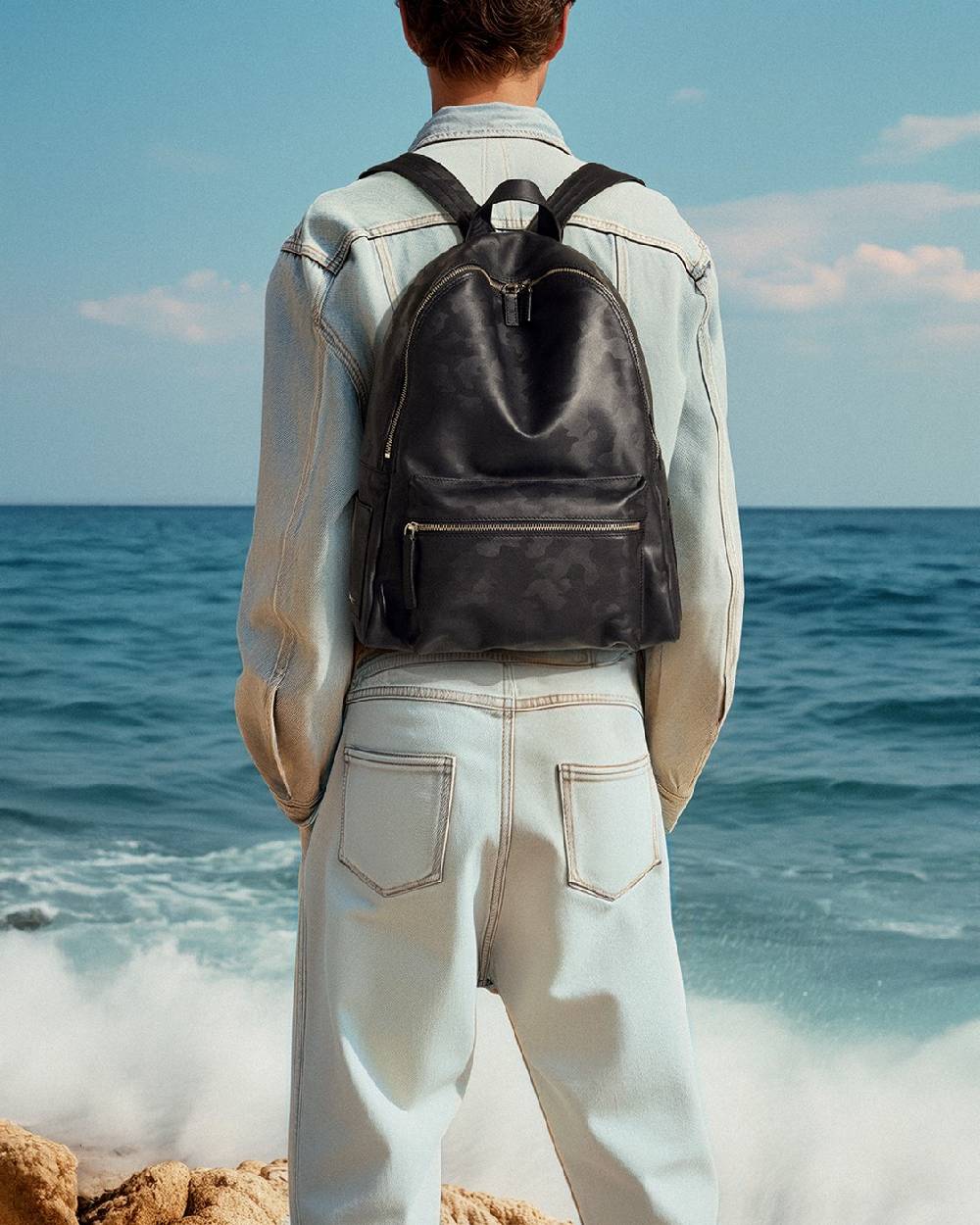 Orciani Zaino Skyline In Pelle