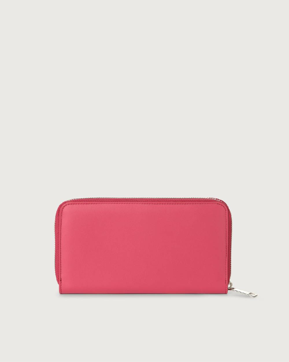 Orciani Portafoglio Grande Liberty In Pelle Con Zip