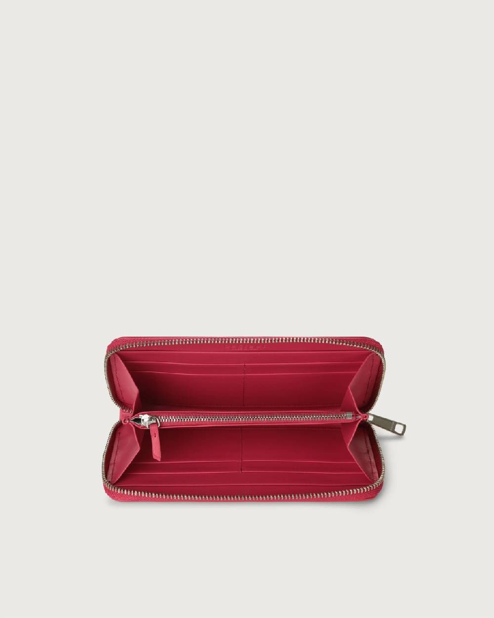 Orciani Portafoglio Grande Liberty In Pelle Con Zip