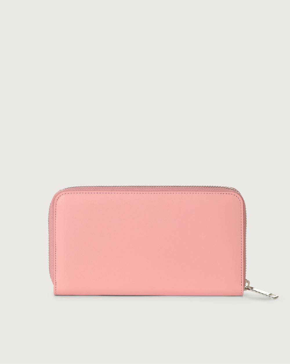 Orciani Portafoglio Grande Liberty In Pelle Con Zip