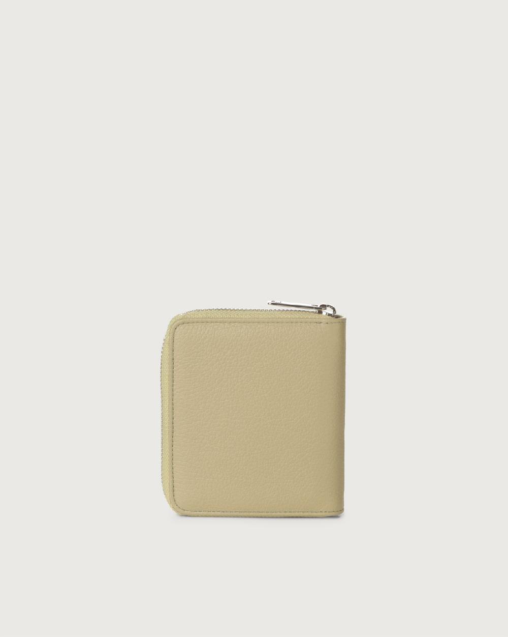 Orciani Portafoglio Sense Zip-around Piccolo In Pelle