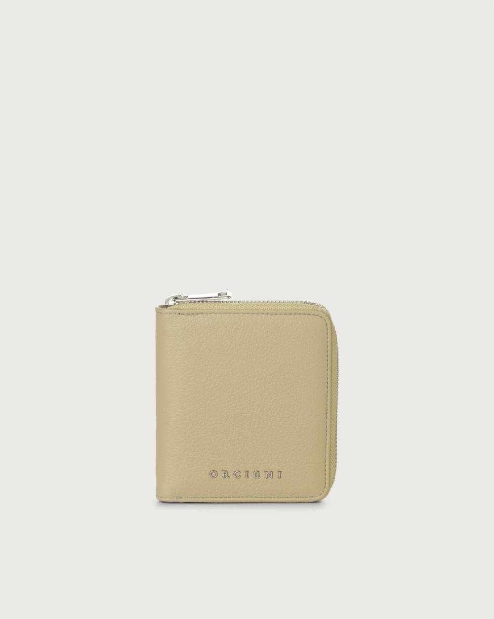 Orciani Portafoglio Sense zip-around piccolo in pelle