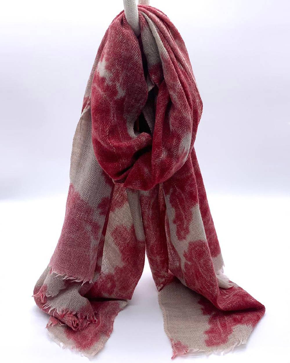 Ordi.to Accessori ALISEI ROSSA- Sciarpa Unisex In Cachemire E Lana