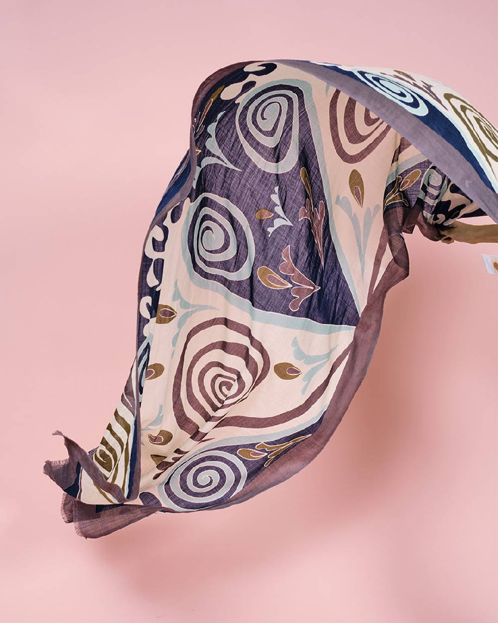 Ordi.to Accessori AMSTERDAM BLU - Sciarpa Unisex In Lana