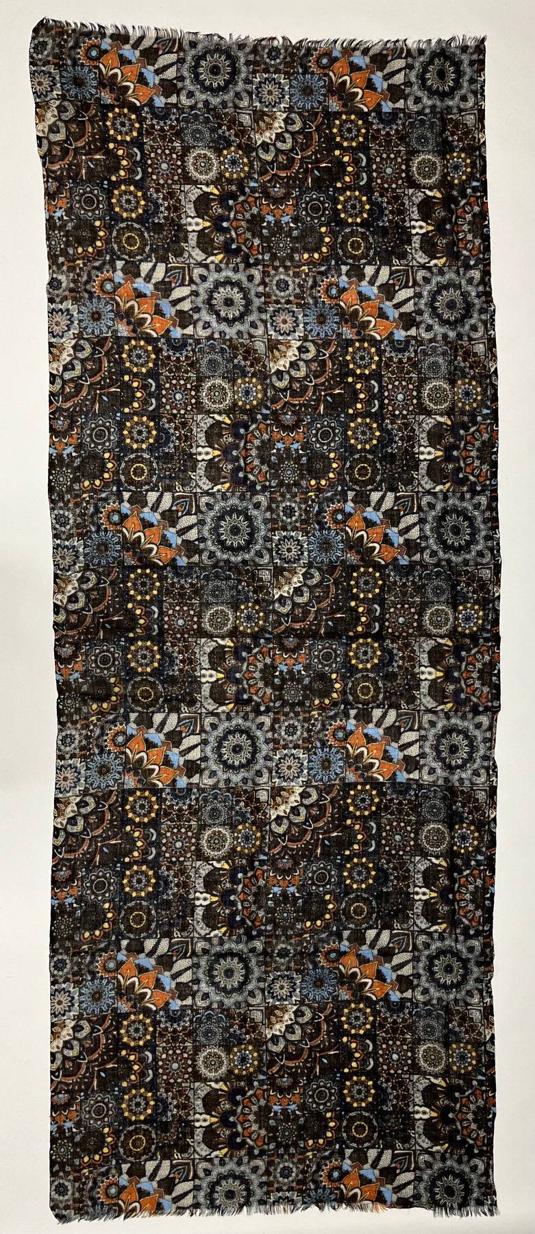 Ordi.to Accessori BOCCIONI MARRONE - Sciarpa Unisex In Lana