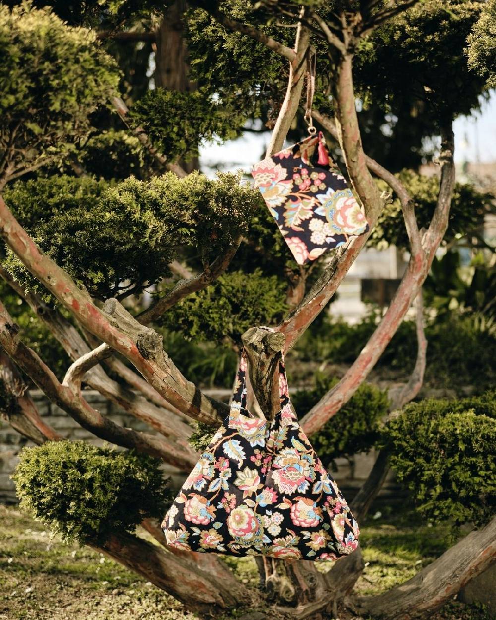 Ordi.to Accessori BORSA ORDI.SEA - STAMPA CAMELIA NERA