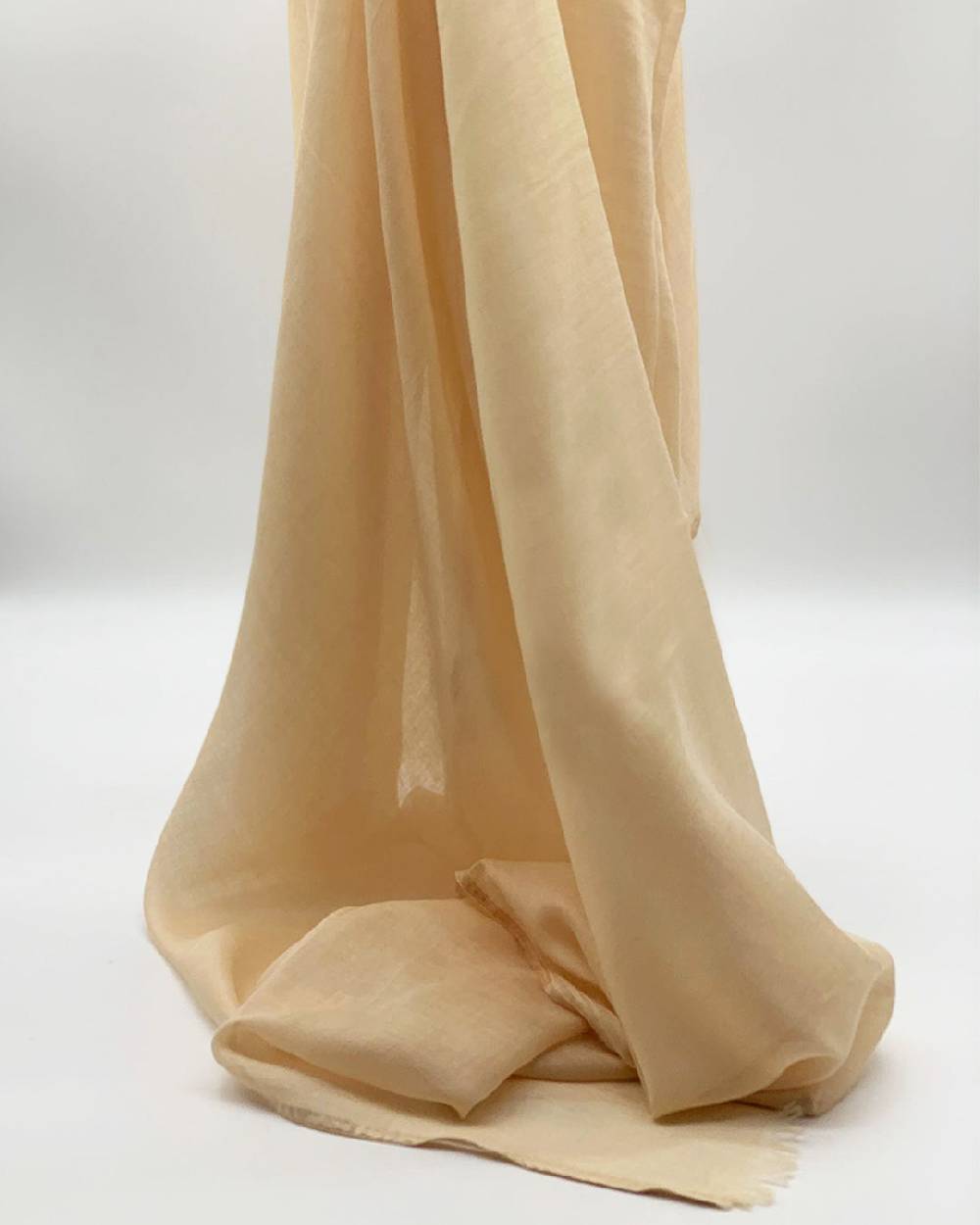 Ordi.to Accessori CAMILLA BEIGE - Sciarpa Tinta Unita Modal E Cashmere