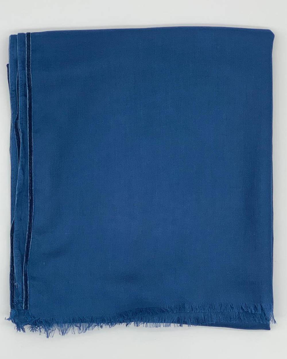 Ordi.to Accessori CAMILLA BLU - Sciarpa Tinta Unita Modal E Cashmere